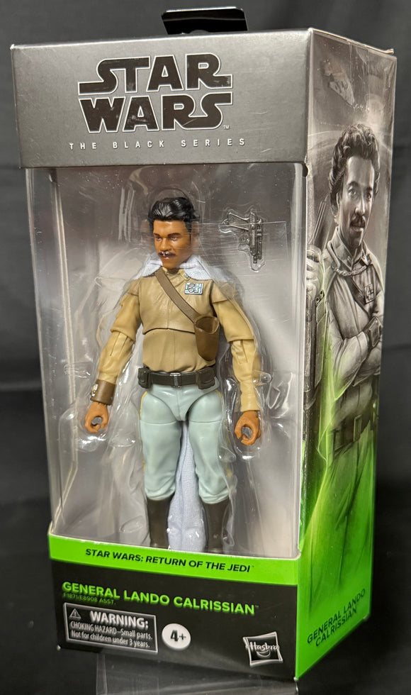 STAR WARS BLACK ROTJ 07 GENERAL CALRISSIAN 6IN AF