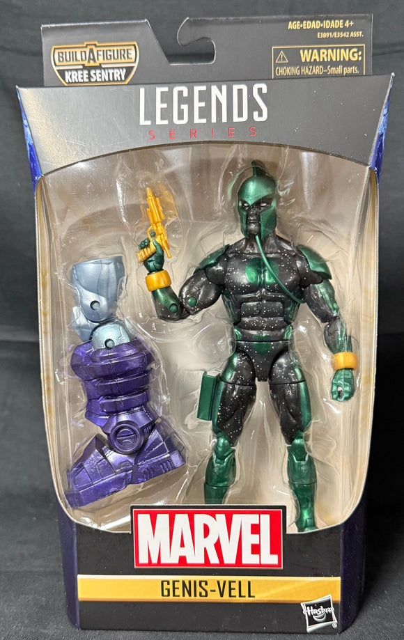 CAPTAIN MARVEL LEGENDS (KREE SENTRY BAF) GENIS-VELL 6IN AF