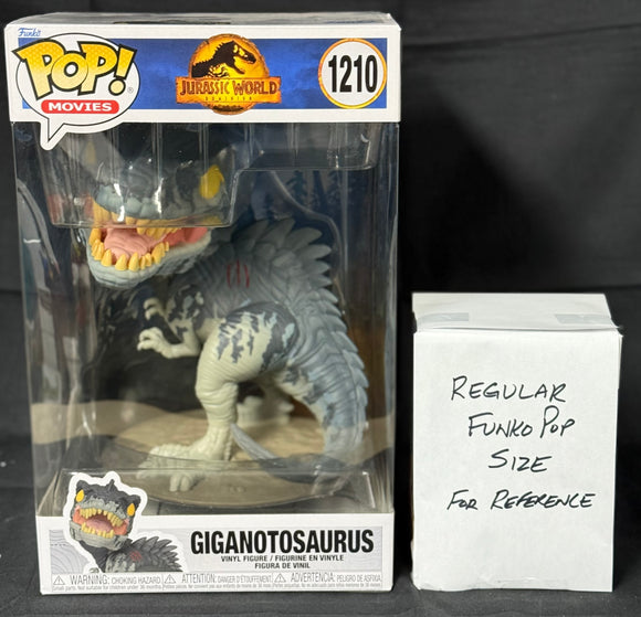 POP MOVIES 1210 JURASSIC WORLD DOMINION GIGANOTOSAURUS JUMBO
