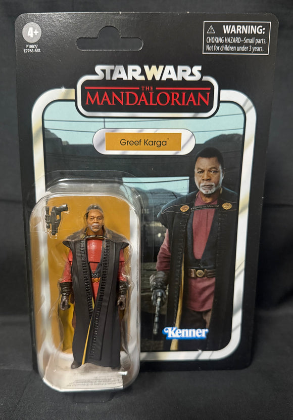 STAR WARS VINTAGE VC-185 GREEF KARGA 3.75IN AF