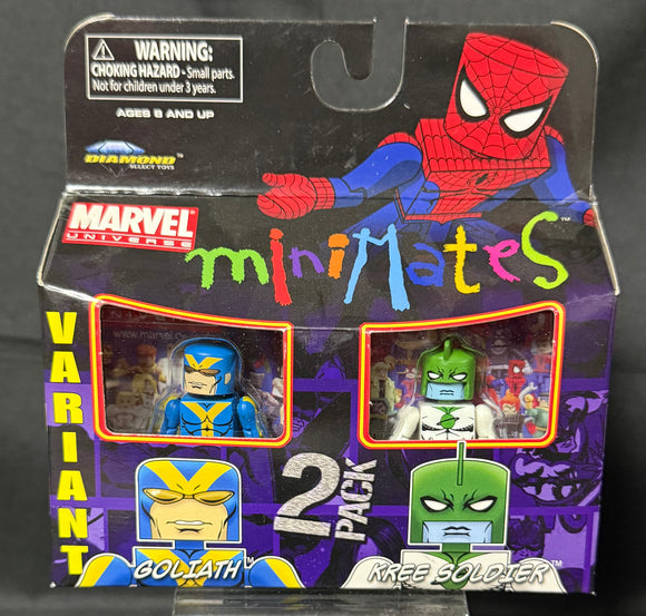 MARVEL MINIMATES SER 32 VARIANT GOLIATH/KREE SOLDIER