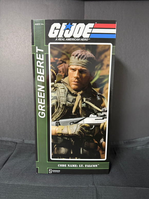 SIDESHOW GI JOE GREEN BERET CODE NAME: LT. FALCON 1:6 SCALE FIGURE