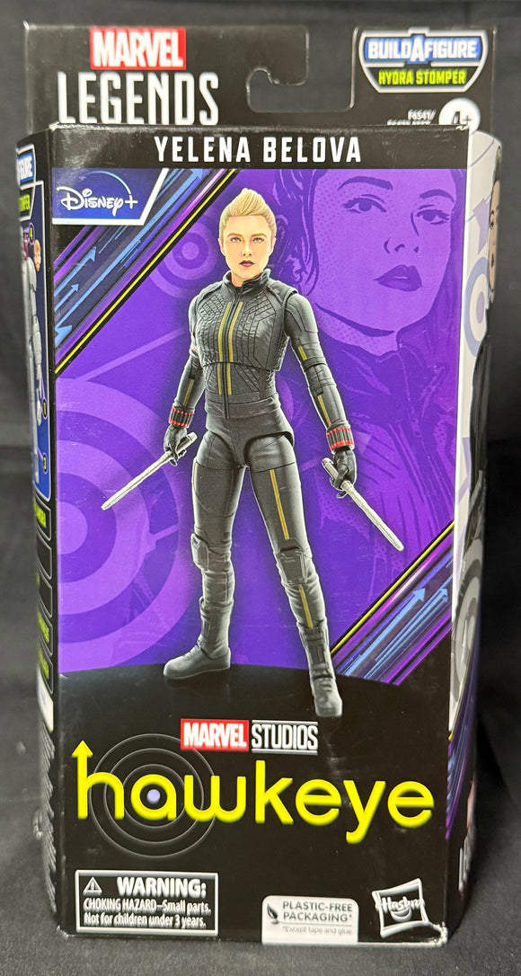 MARVEL LEGENDS D+ (HYDRA STOMPER BAF) YELENA BOLOVA 6IN AF