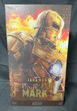 HOT TOYS IRON MAN - IRON MAN MARK I DIECAST 1:6 SCALE FIGURE