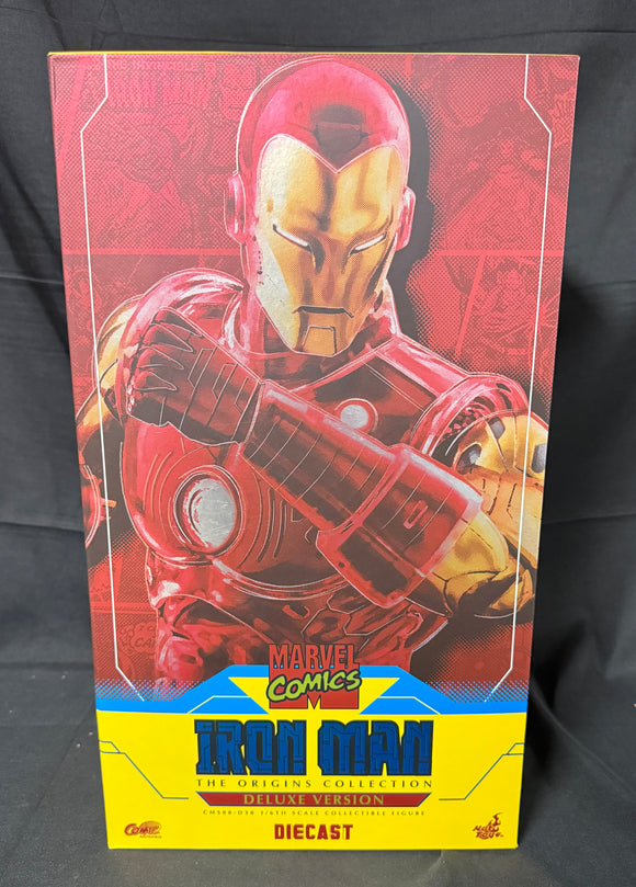 HOT TOYS IRON MAN DELUXE DIECAST 1:6 SCALE FIGURE (COMIC VERSION