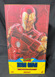 HOT TOYS IRON MAN DELUXE DIECAST 1:6 SCALE FIGURE (COMIC VERSION)