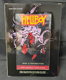 HELLBOY SEED OF DESTRUCTION BOOK AND FIGURE BOX SET MIKE MAGNOLIA