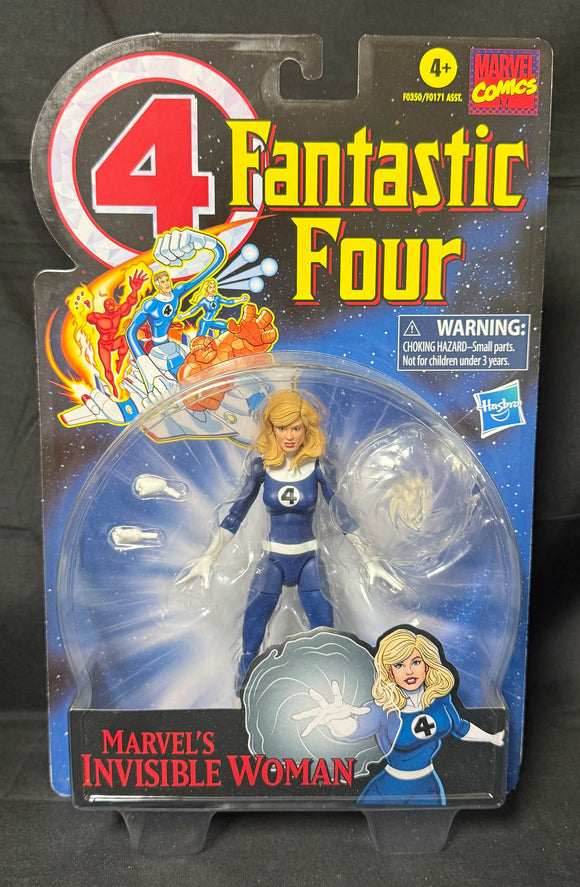 FANTASTIC FOUR VINTAGE LEGENDS INVISIBLE WOMAN 6IN AF