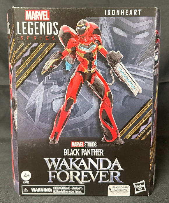 BLACK PANTHER LEGENDS WAKANDA FOREVER IRONHEART DLX 6IN AF