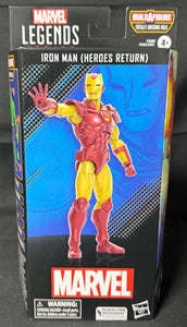 MARVEL LEGENDS (TOTALLY AWESOME HULK BAF) IRON MAN HEROES RETURN 6IN AF
