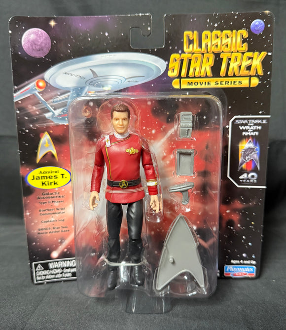 STAR TREK WRATH OF KHAN ADMIRAL JAMES T KIRK 5IN AF
