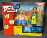 SIMPSONS 2003 WORLD OF SPRINGFIELD KWIK-E-MART DIORAMA FT. GRAMPA AND APU INTERACTIVE FIGURES