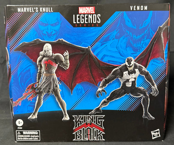 MARVEL LEGENDS KING IN BLACK KNULL/VENOM 2PK 6IN AF