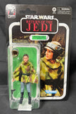 STAR WARS BLACK ROTJ 40TH ANNIVERSARY ENDOR LEIA 6IN AF