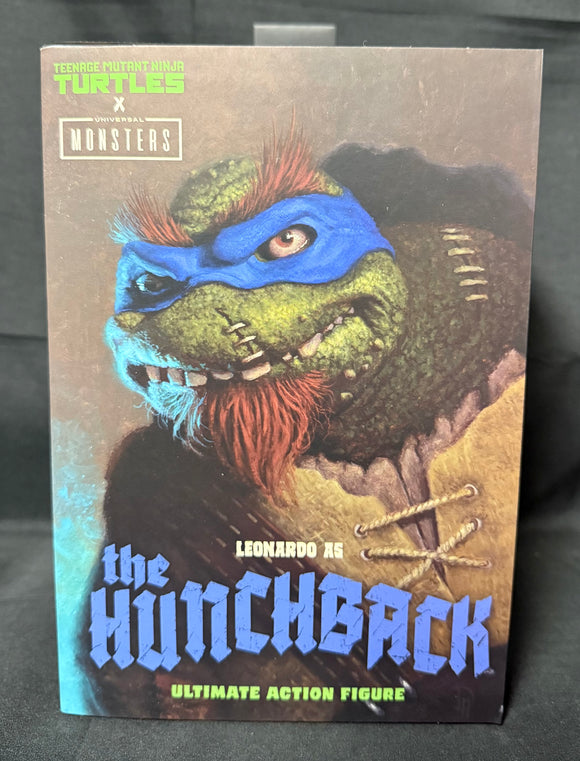 UNIVERSAL MONSTERS VS TMNT LEONARDO AS HUNCHBACK ULTIMATE 7IN AF