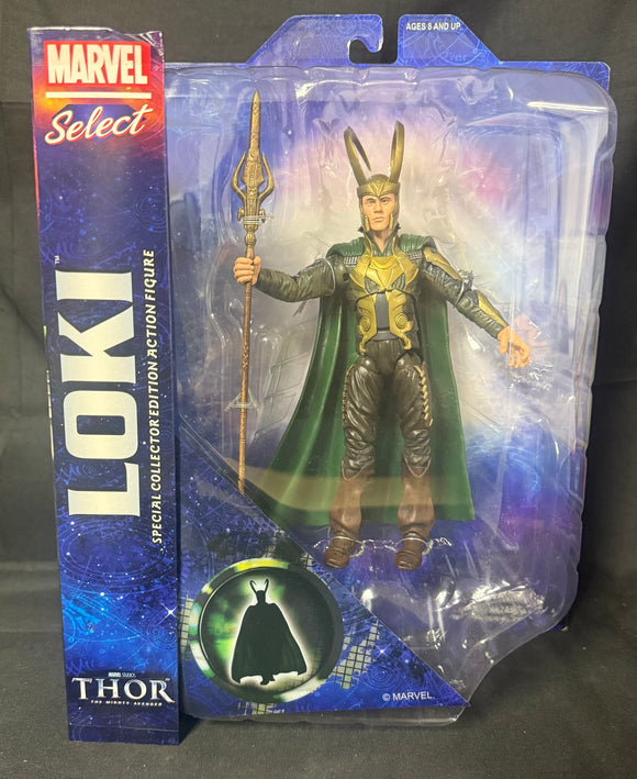 MARVEL SELECT THOR MOVIE LOKI 7IN AF
