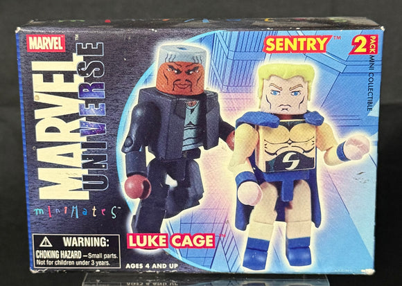 MARVEL MINIMATES SER 12 LUKE CAGE/SENTRY