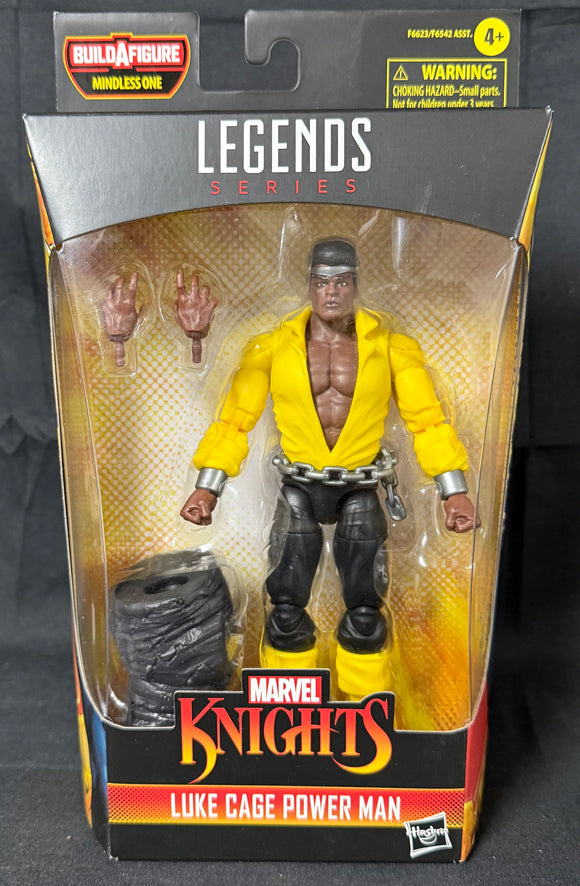 MARVEL LEGENDS (MINDLESS ONE BAF) LUKE CAGE POWER MAN 6IN AF