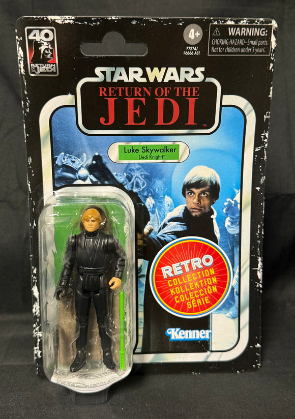 STAR WARS ROTJ RETRO COLLECTION LUKE SKYWALKER 3.75IN AF
