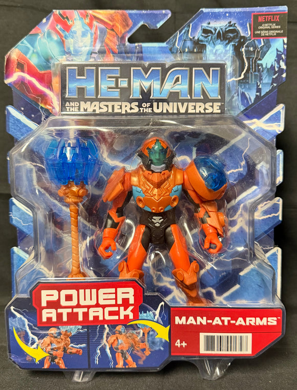 MOTU POWER ATTACK -  MAN-AT-ARMS 5IN AF