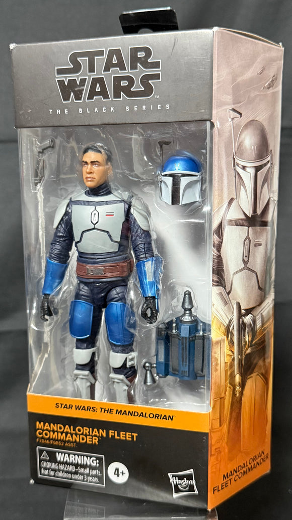 STAR WARS BLACK SERIES MANDALORIAN 34 MANDALORIAN FLEET COMMANDER 6IN AF