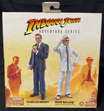 INDIANA JONES ADV SERIES MARCUS BRODY & RENE BELLOQ ARK SHOWDOWN EXCLUSIVE  6IN AF