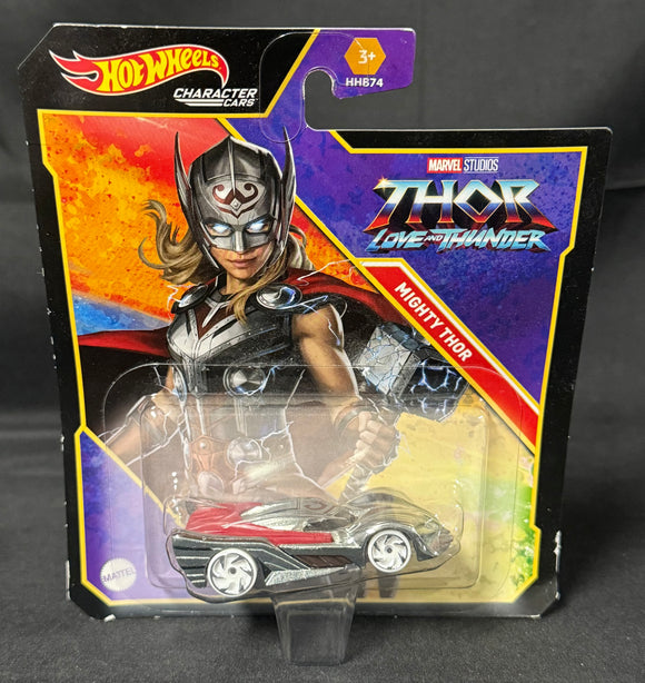 MARVEL HOT WHEELS THOR LOVE & THUNDER MIGHTY THOR
