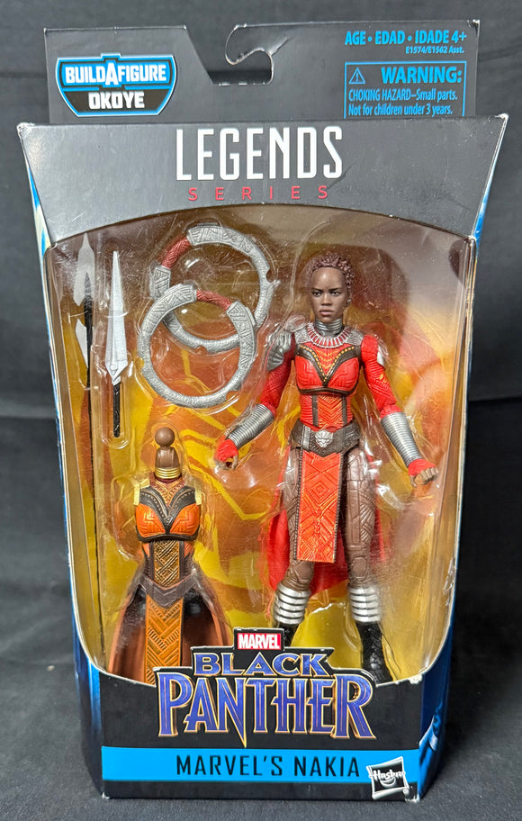 BLACK PANTHER LEGENDS (OKOYE BAF) NAKIA 6IN AF