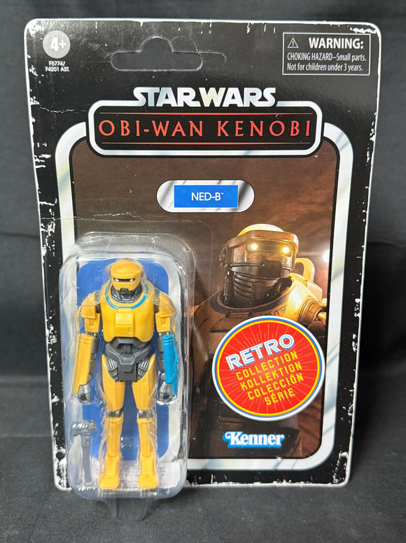 STAR WARS OBI-WAN KENOBI RETRO COLLECTION NED-B 3.75IN AF