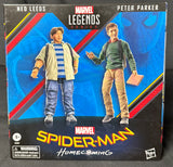 MARVEL LEGENDS SPIDER-MAN HOMECOMING PETER PARKER & NED LEEDS 2-PACK 6IN AF