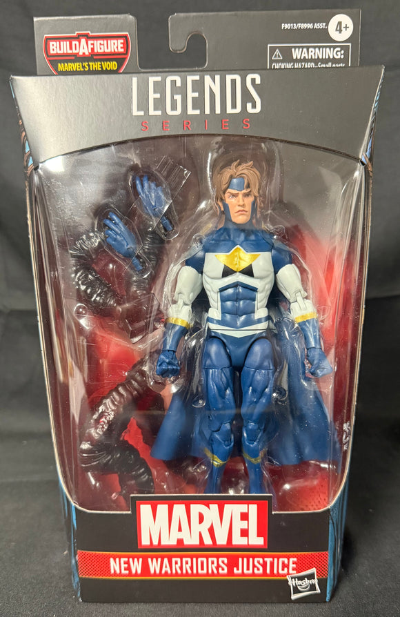 MARVEL LEGENDS (THE VOID BAF) NEW WARRIORS JUSTICE 6IN AF