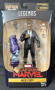 CAPTAIN MARVEL LEGENDS (KREE SENTRY BAF) NICK FURY 6IN AF