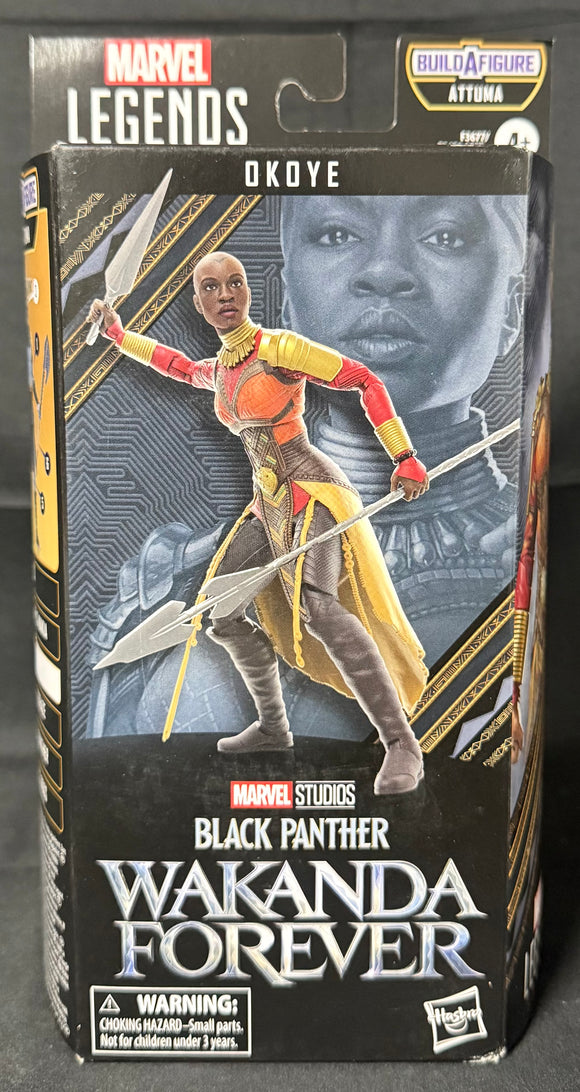 BLACK PANTHER LEGENDS (ATTUMA BAF) OKOYE 6IN AF