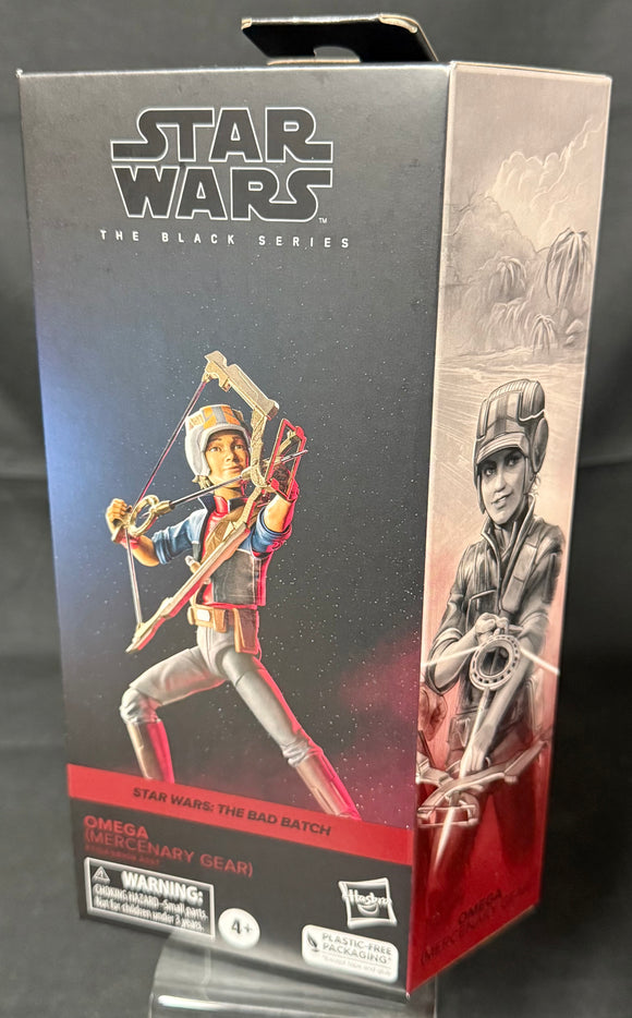 STAR WARS BLACK SERIES THE BAD BATCH 18 OMEGA (MERCENARY GEAR) 6IN AF