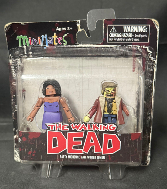 WALKING DEAD MINIMATES SER 6 VARIANT PARTY DRESS MICHONNE/WINTER ZOMBIE