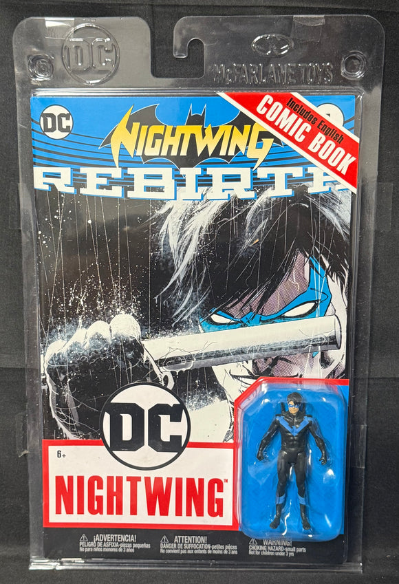 DC PAGE PUNCHERS NIGHTWING W/NIGHTWING REBIRTH #1 3IN AF