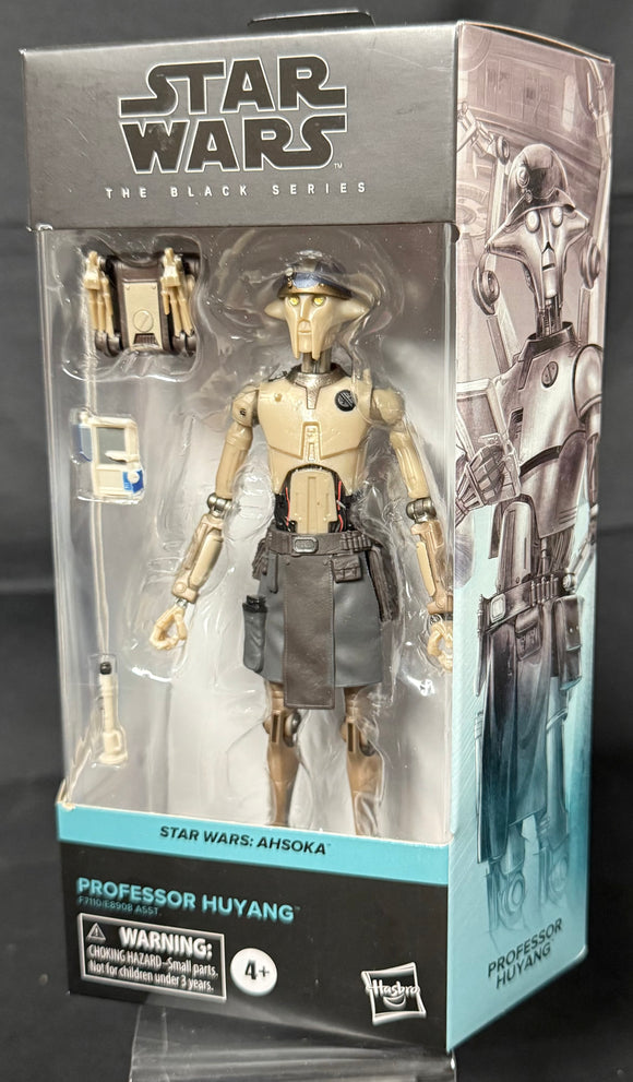 STAR WARS BLACK SERIES AHSOKA 07 PROFESSOR HUYANG 6IN AF