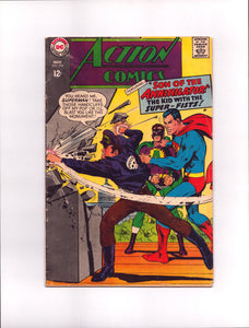 ACTION COMICS #356 (1967) 1ST SUPERMAN COVER ART BY NEAL ADAMS VGFN/FN-