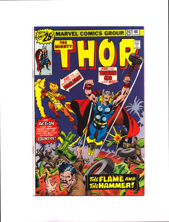 THOR #247 (1976) VF+/VFNM