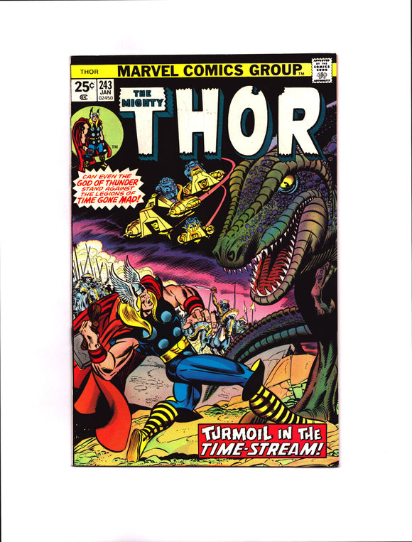THOR #243 (1976) 1ST APPEARANCE OF THE TIME-KEEPERS VF+/VFNM