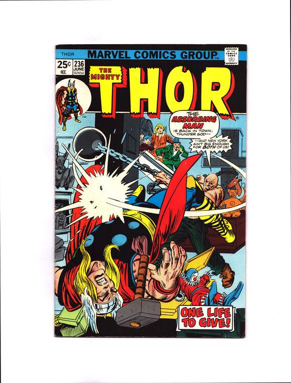 THOR #236 (1975) FN+/FNVF