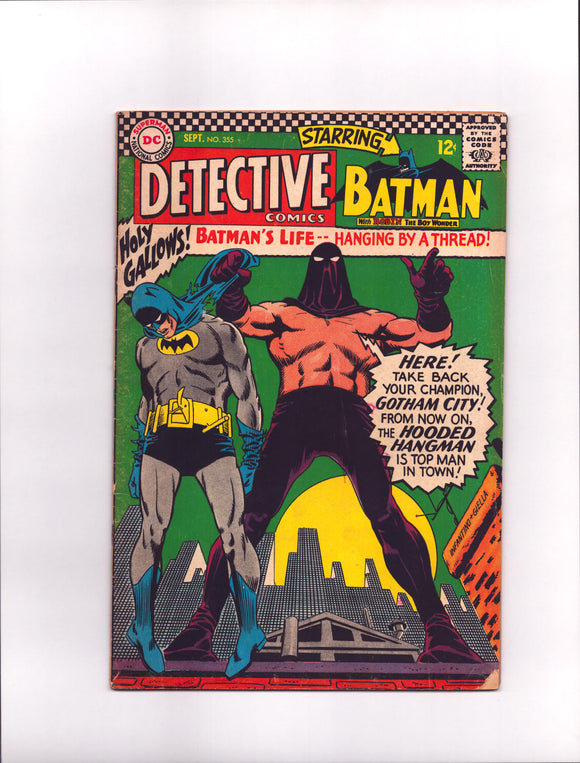 DETECTIVE COMCIS #355 (1966) VG/VG+