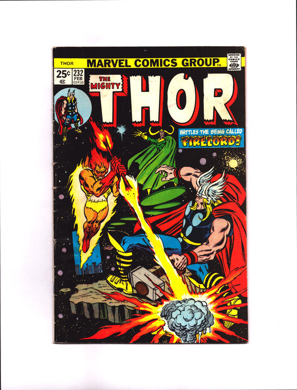 THOR #232 (1975) G/VG