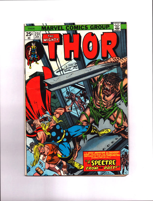 THOR #231 (1975) VG-/VG