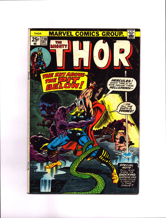 THOR #230 (1974) VG