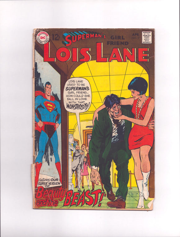 SUPERMAN'S GIRL FRIEND, LOIS LANE #91 (1969) FA/G