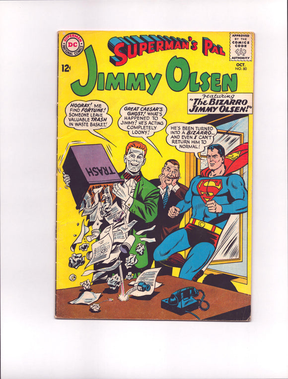 SUPERMAN'S PAL, JIMMY OLSEN #80 (1964) VGFN/FN-