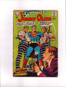 SUPERMAN'S PAL, JIMMY OLSEN #114 (1968) POOR