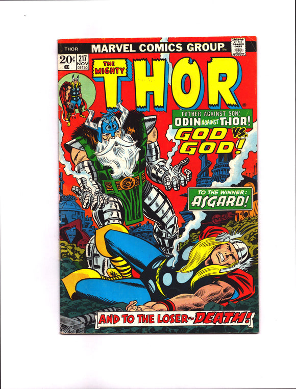 THOR #217 (1973) VG-