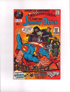 SUPERMAN'S PAL, JIMMY OLSEN #133 (1970) BEGINNING OF THE KIRBY ERA AT DC FNVF/VF-